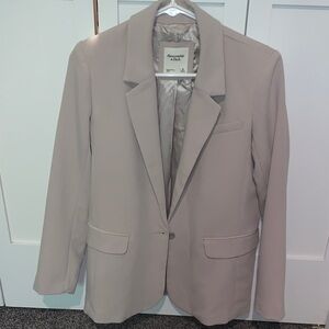 Abercrombie & Fitch Women's Blazer - Light Beige